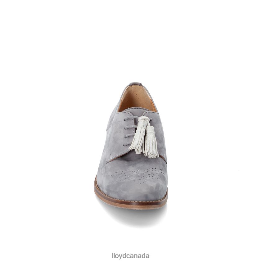 SUEDE LACE UP HALF SHOES LLOYD Women grey R084ZF1084 Shoes