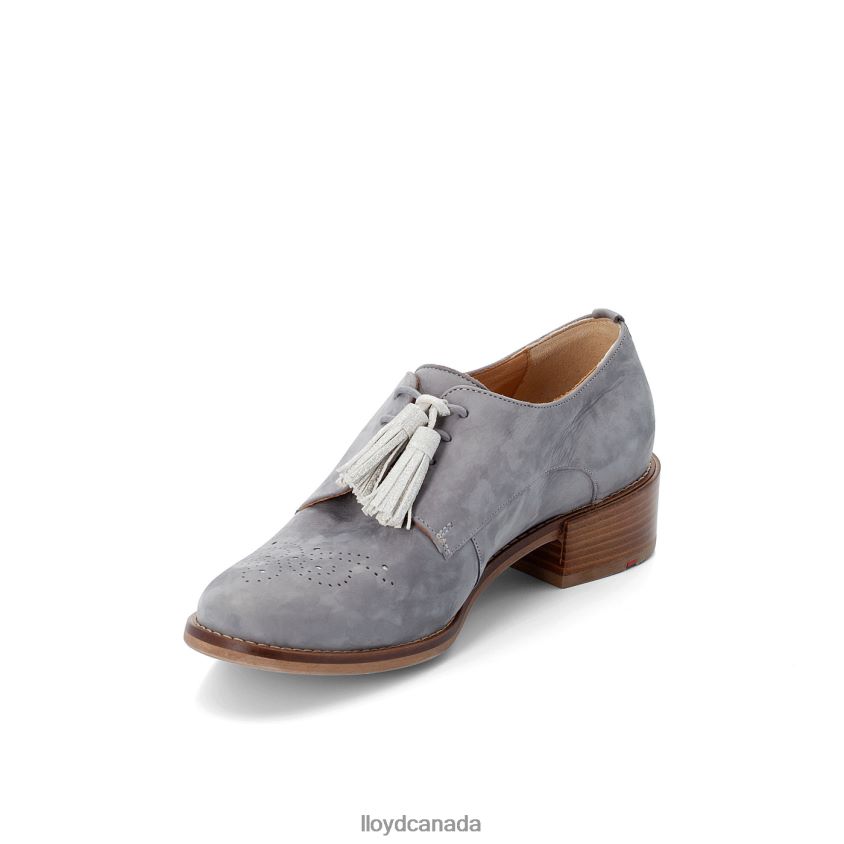 SUEDE LACE UP HALF SHOES LLOYD Women grey R084ZF1084 Shoes