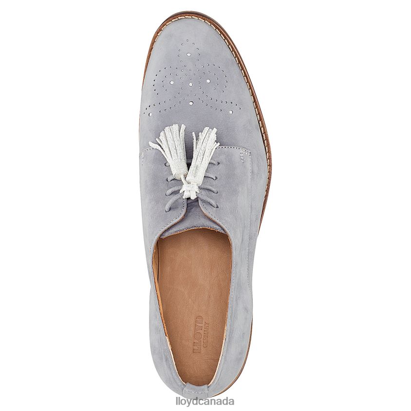 SUEDE LACE UP HALF SHOES LLOYD Women grey R084ZF1084 Shoes