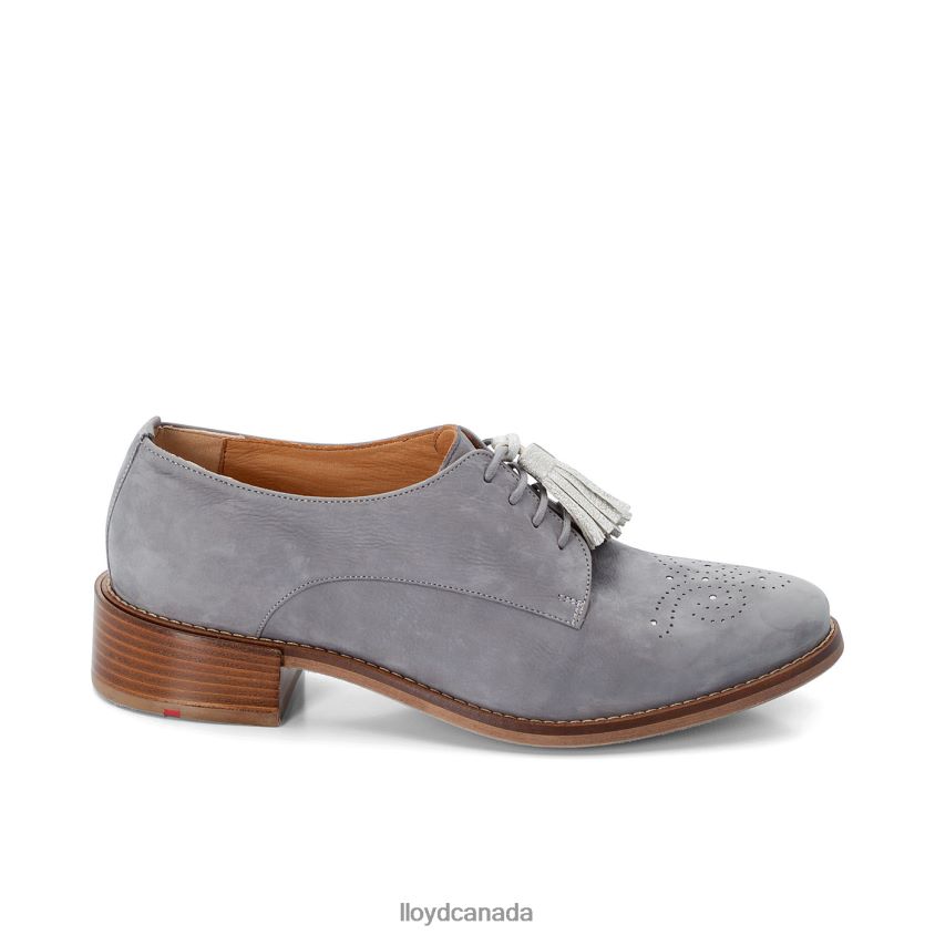 SUEDE LACE UP HALF SHOES LLOYD Women grey R084ZF1084 Shoes