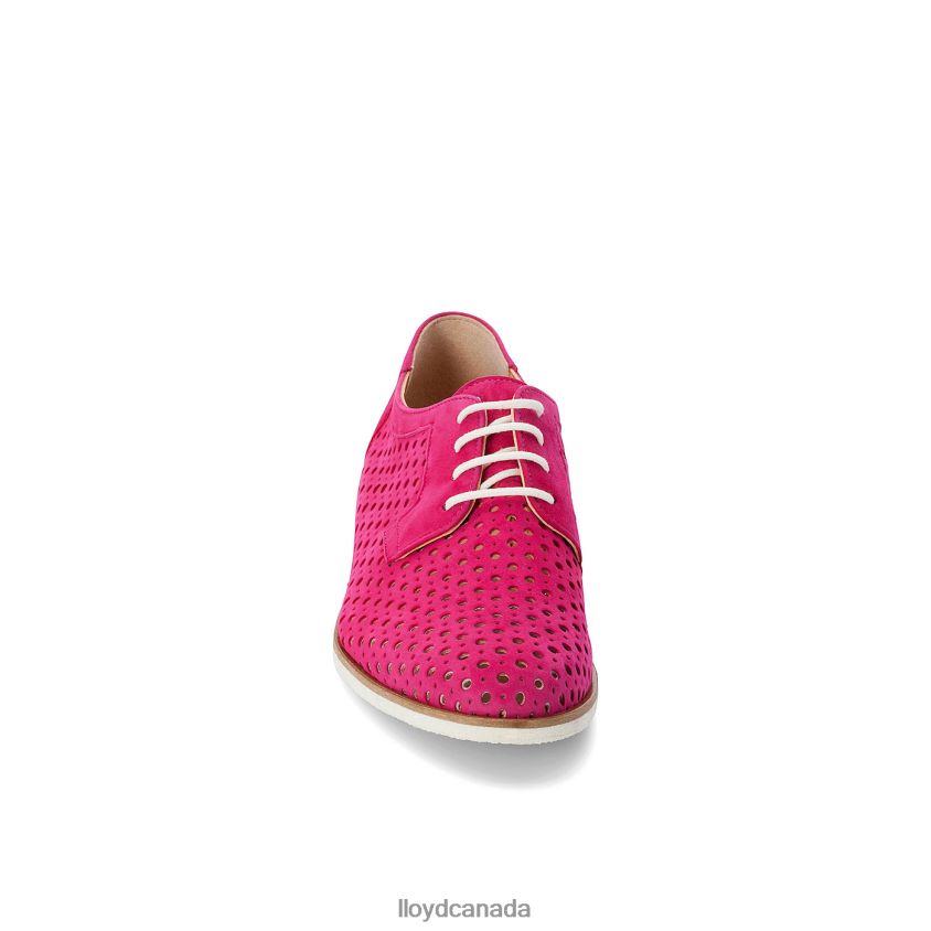 SUEDE LACE UP HALF SHOES LLOYD Women red R084ZF1359 Shoes