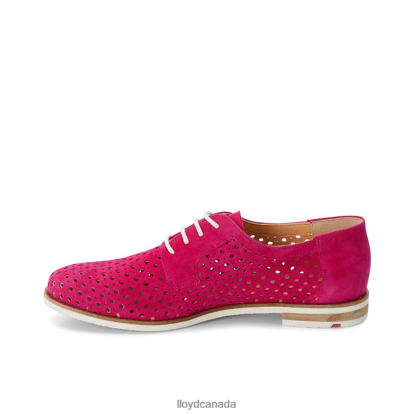 SUEDE LACE UP HALF SHOES LLOYD Women red R084ZF1359 Shoes