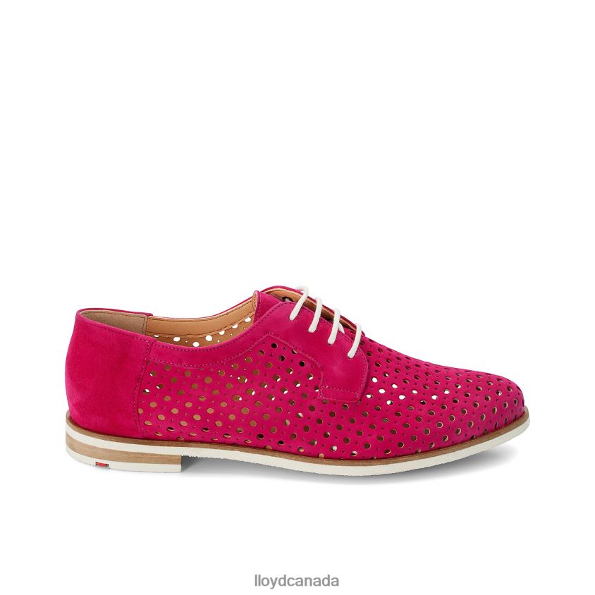 SUEDE LACE UP HALF SHOES LLOYD Women red R084ZF1359 Shoes
