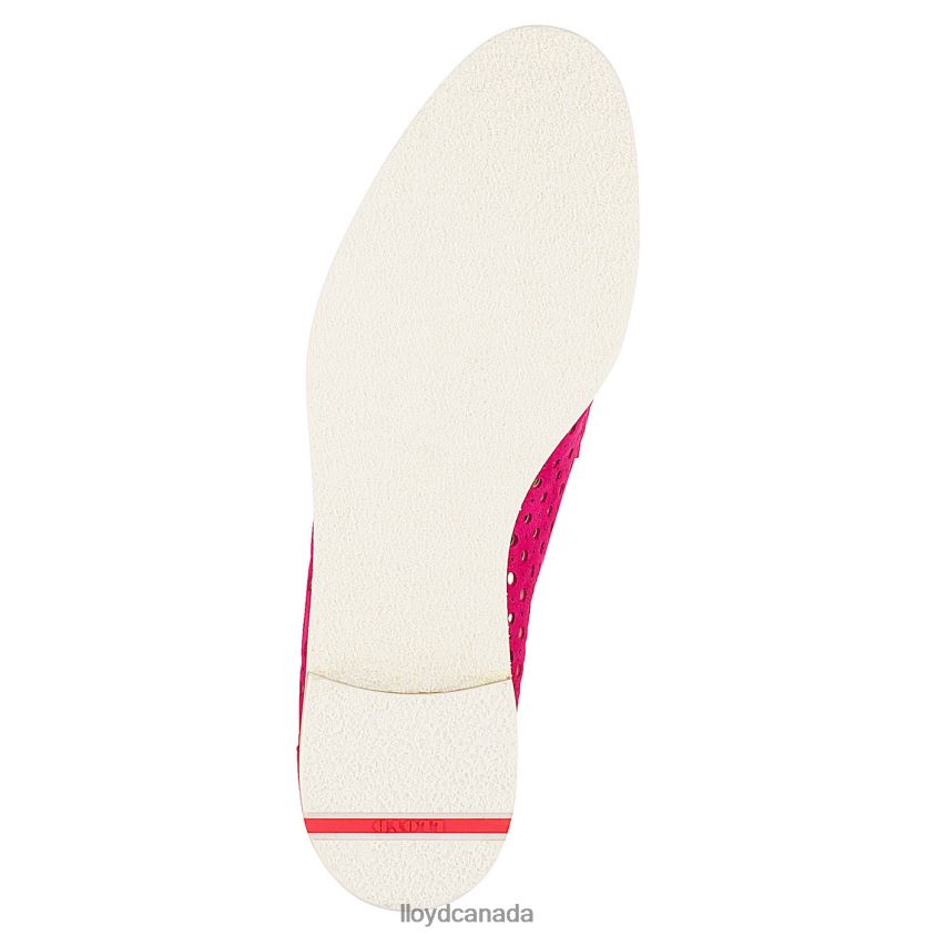 SUEDE LACE UP HALF SHOES LLOYD Women red R084ZF1359 Shoes
