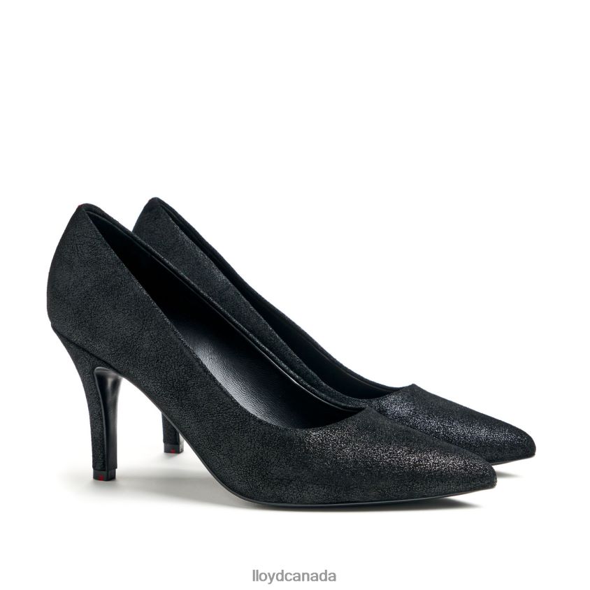 LEATHER EFFECT PUMPS LLOYD Women black R084ZF1015 Shoes