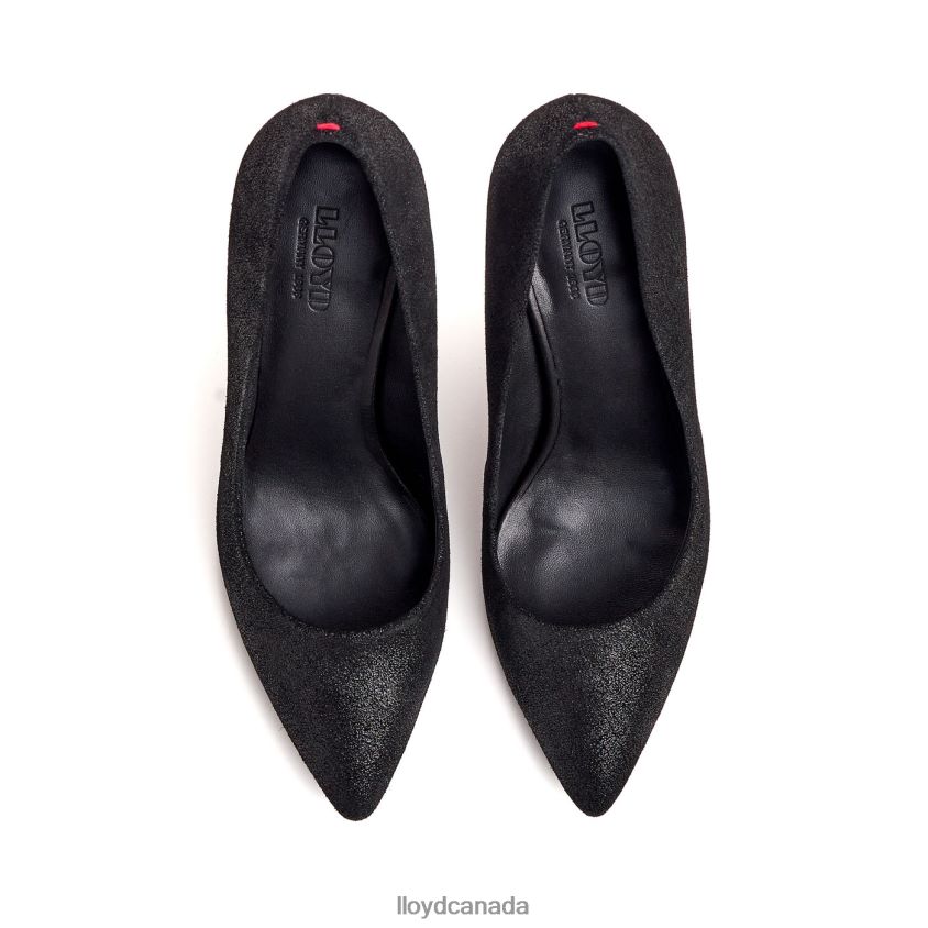 LEATHER EFFECT PUMPS LLOYD Women black R084ZF1015 Shoes