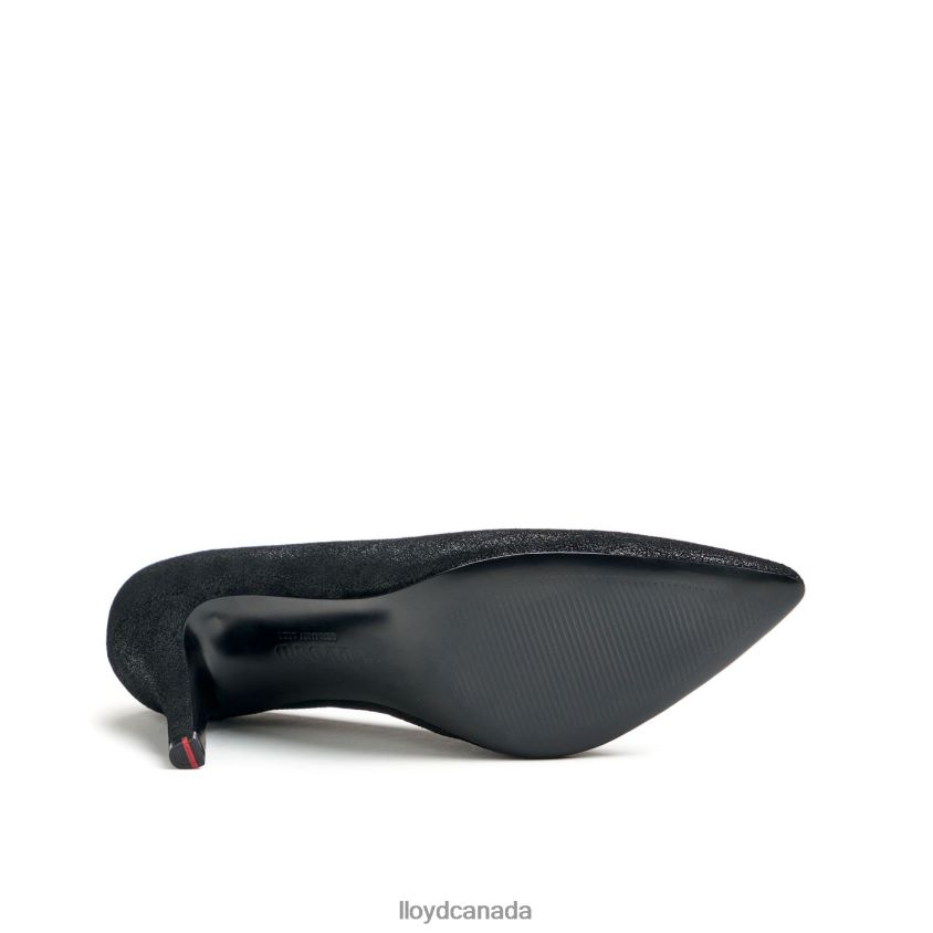LEATHER EFFECT PUMPS LLOYD Women black R084ZF1015 Shoes