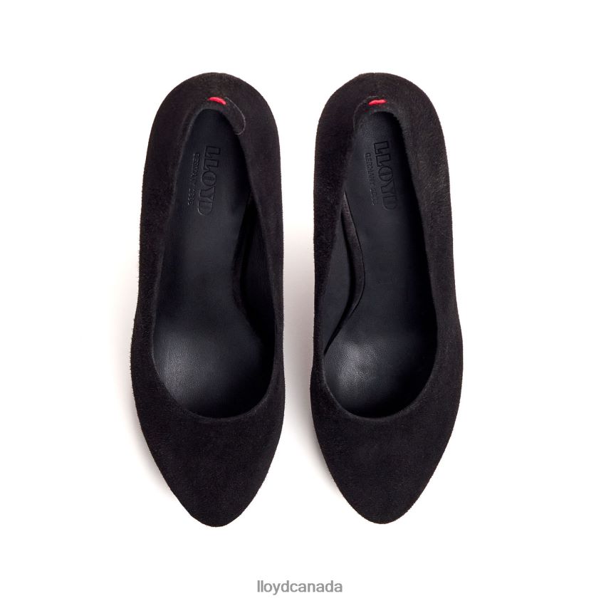 ROUGH LEATHER PUMPS LLOYD Women black R084ZF1016 Shoes