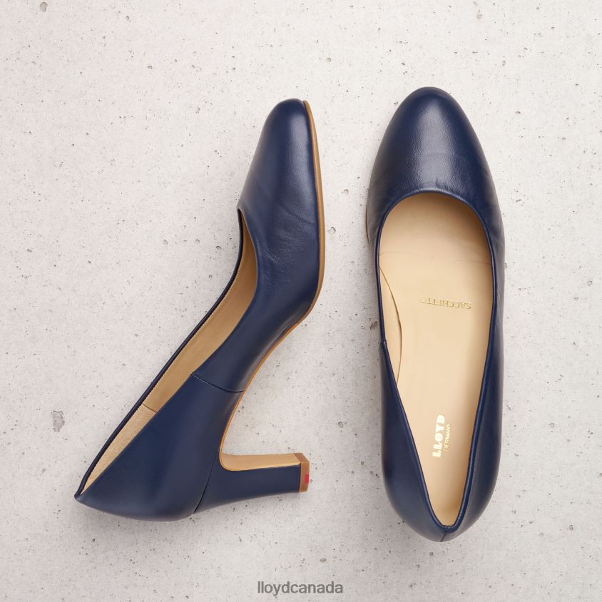 ROUGH LEATHER PUMPS LLOYD Women blue R084ZF1052 Shoes