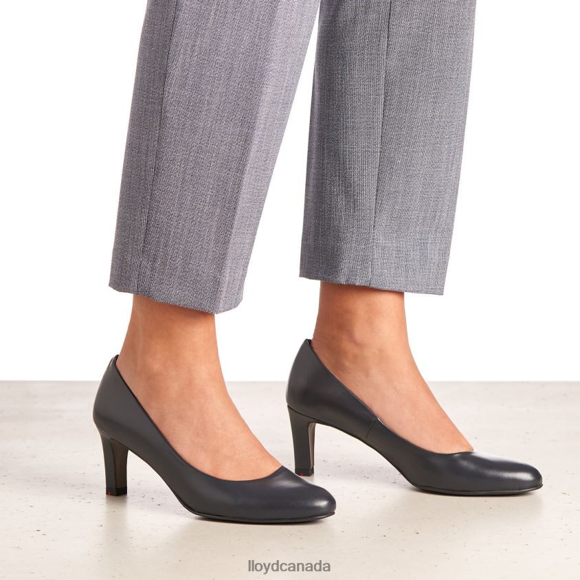 ROUGH LEATHER PUMPS LLOYD Women blue R084ZF1062 Shoes