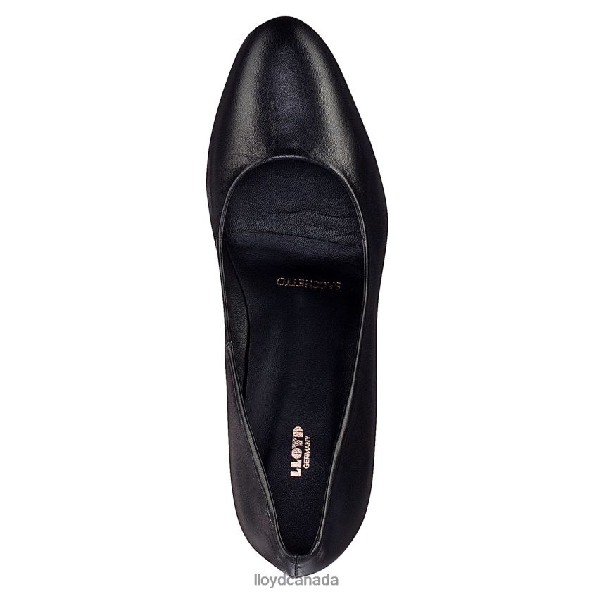 SMOOTH LEATHER PUMPS LLOYD Women black R084ZF1007 Shoes