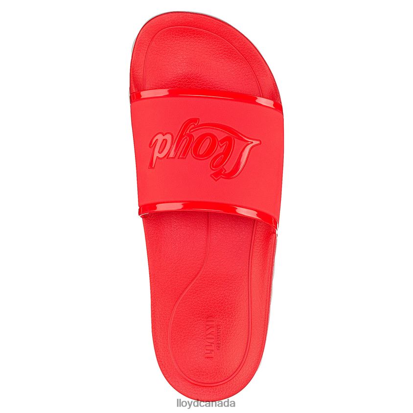 BATH SLIDES LLOYD Women red R084ZF1317 Shoes