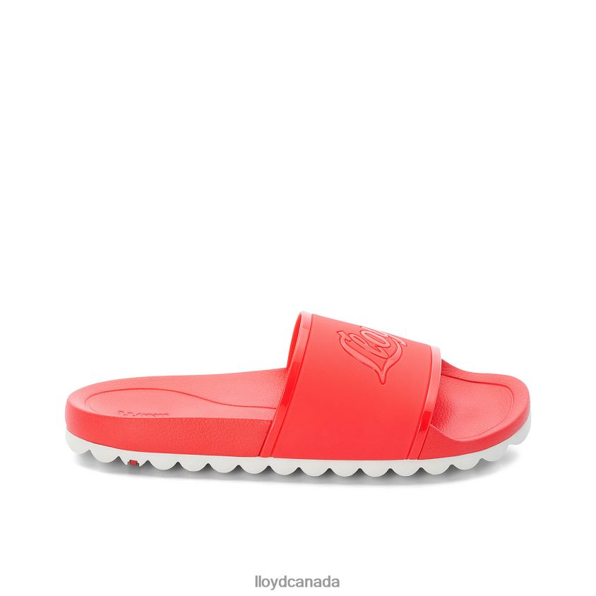 BATH SLIDES LLOYD Women red R084ZF1317 Shoes