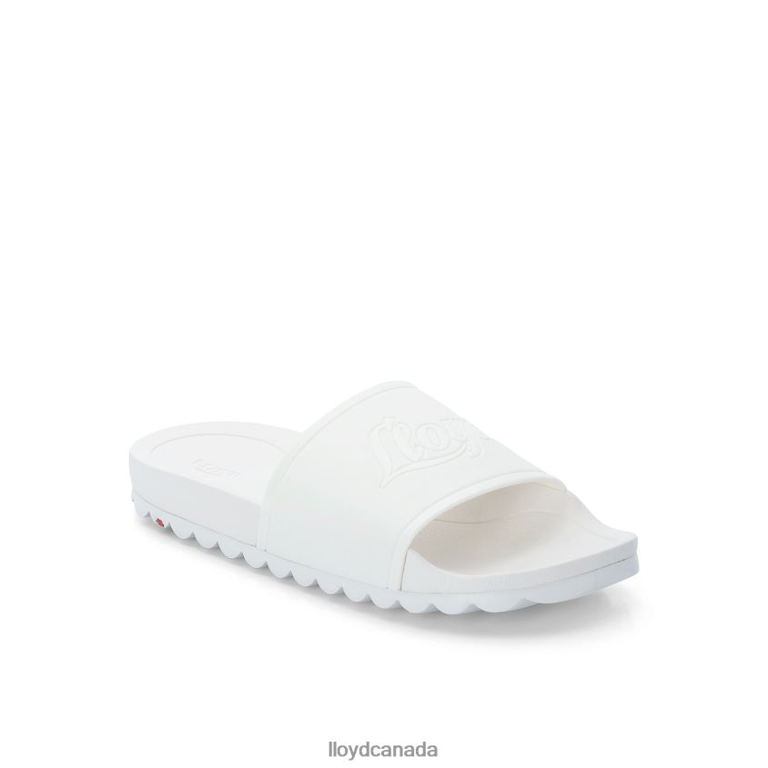 BATH SLIDES LLOYD Women white R084ZF1316 Shoes