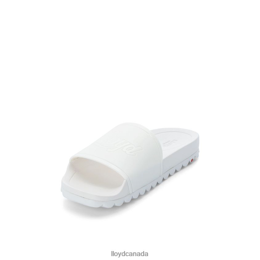 BATH SLIDES LLOYD Women white R084ZF1316 Shoes