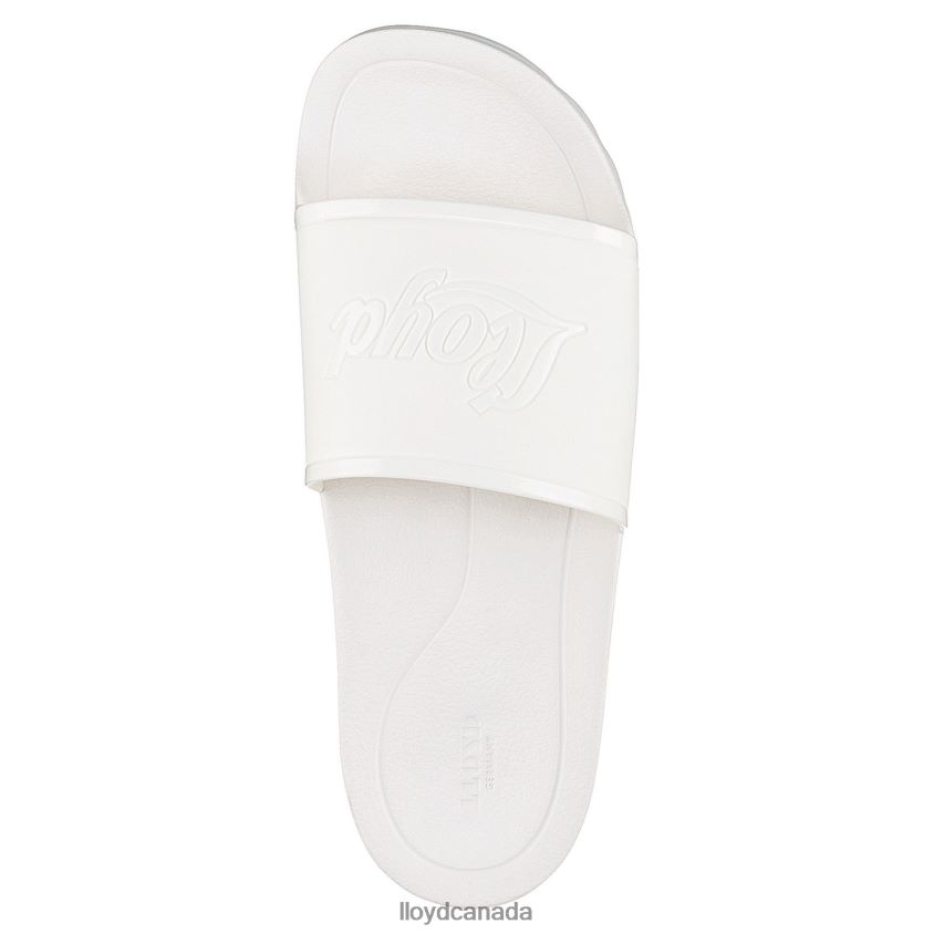 BATH SLIDES LLOYD Women white R084ZF1316 Shoes