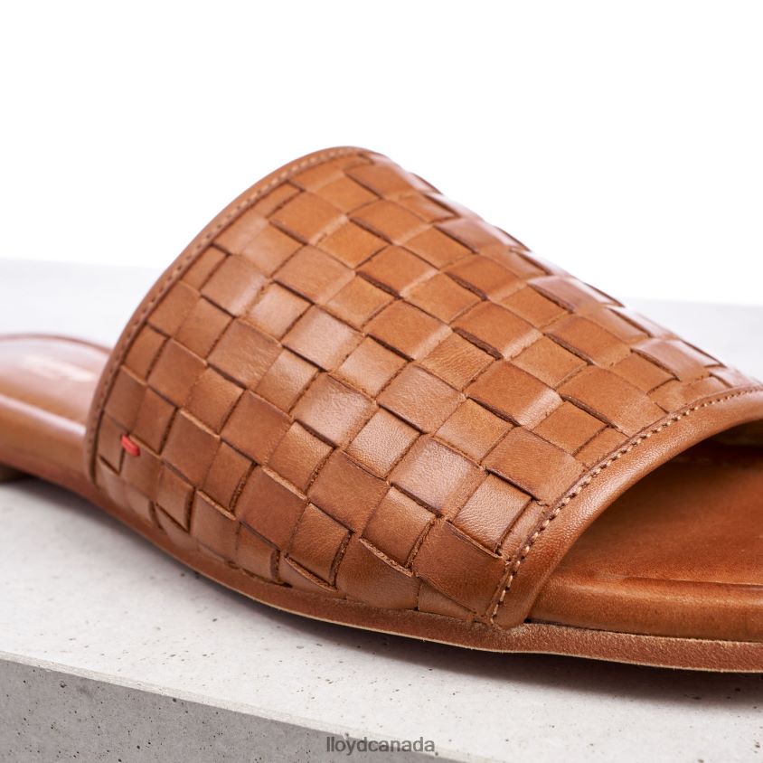 LEATHER SANDALE LLOYD Women brown R084ZF1233 Shoes