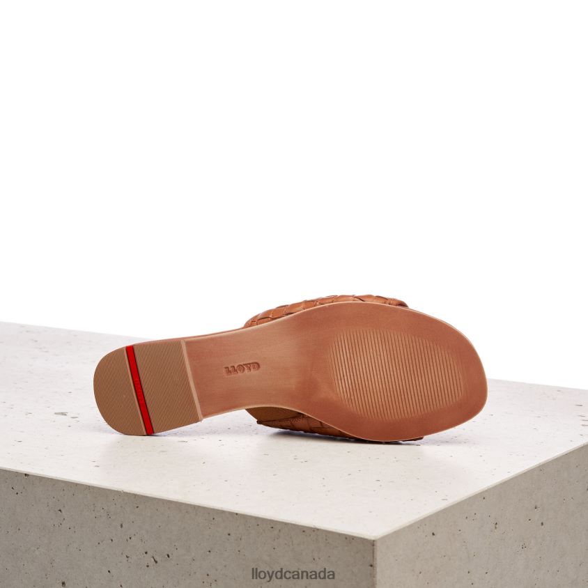 LEATHER SANDALE LLOYD Women brown R084ZF1233 Shoes