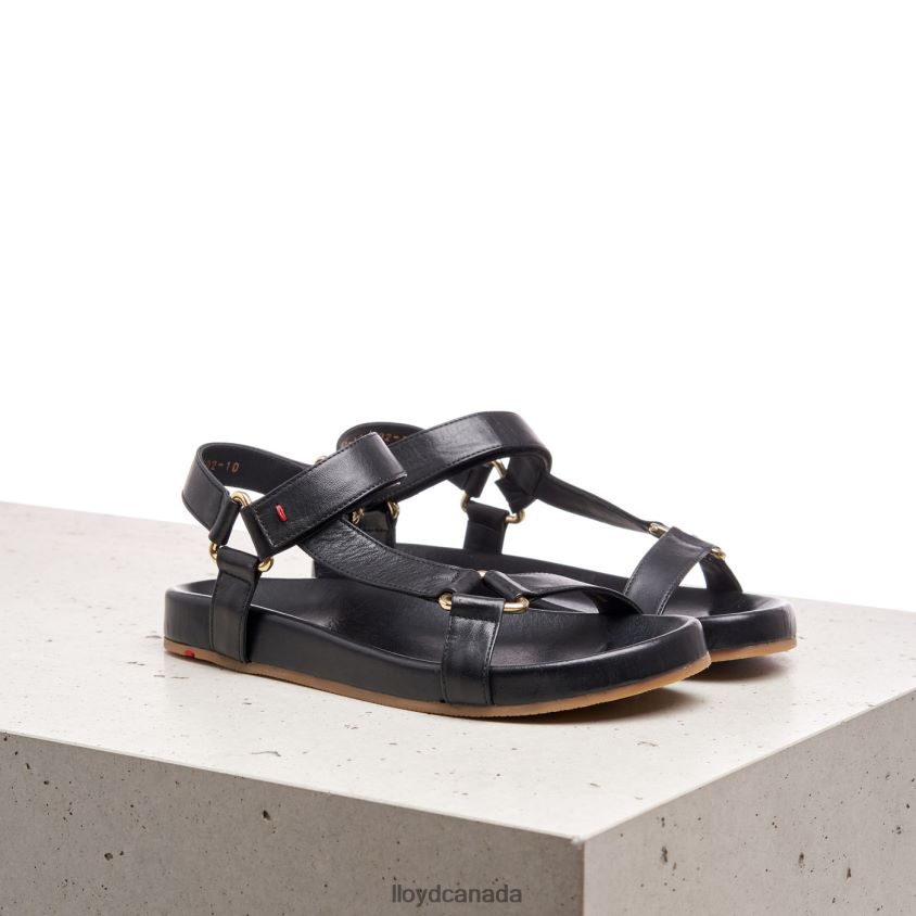 SANDALE LLOYD Women black R084ZF1246 Shoes