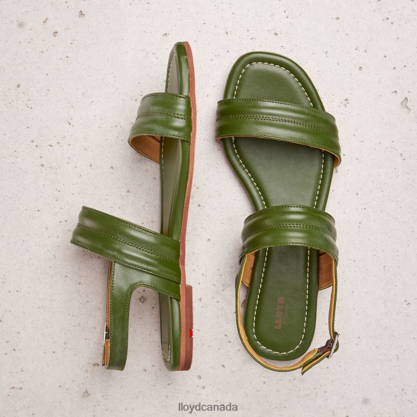SANDALE LLOYD Women green R084ZF1244 Shoes