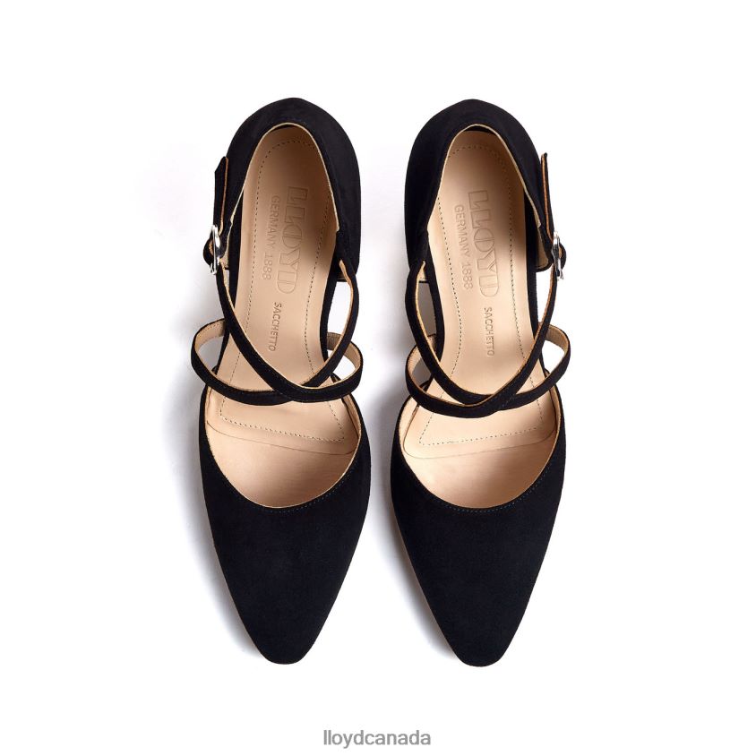 SANDALS LLOYD Women black R084ZF1037 Shoes