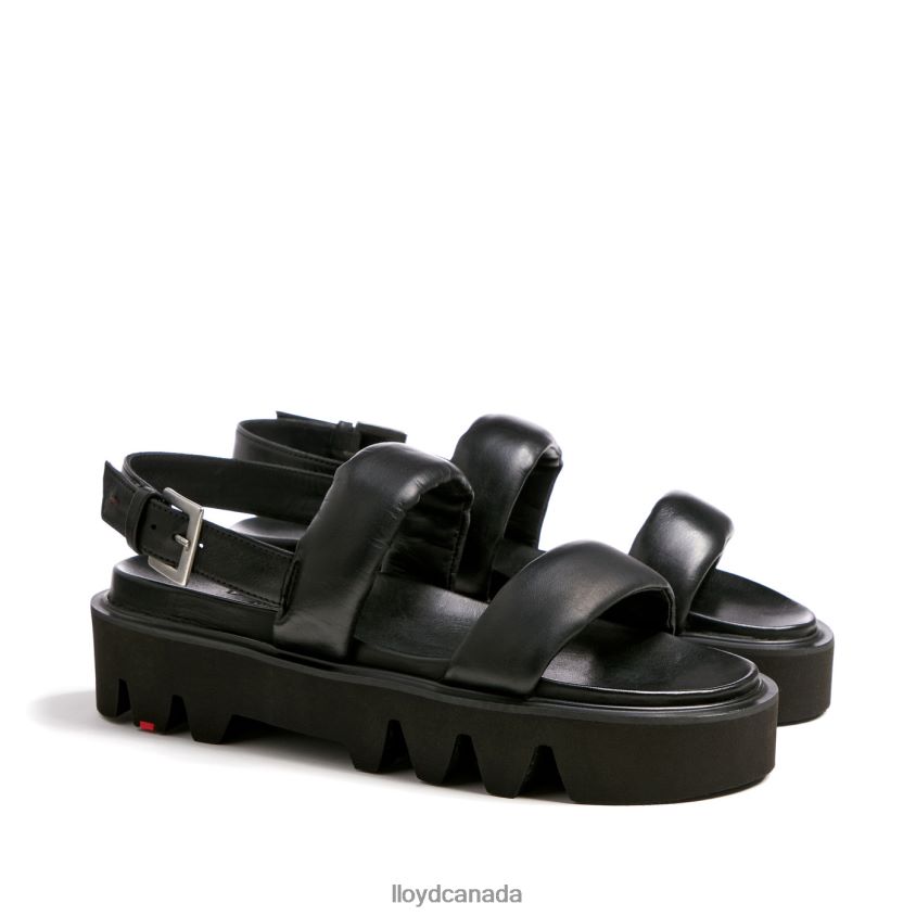 SANDALS LLOYD Women black R084ZF1206 Shoes