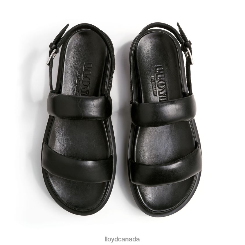 SANDALS LLOYD Women black R084ZF1206 Shoes