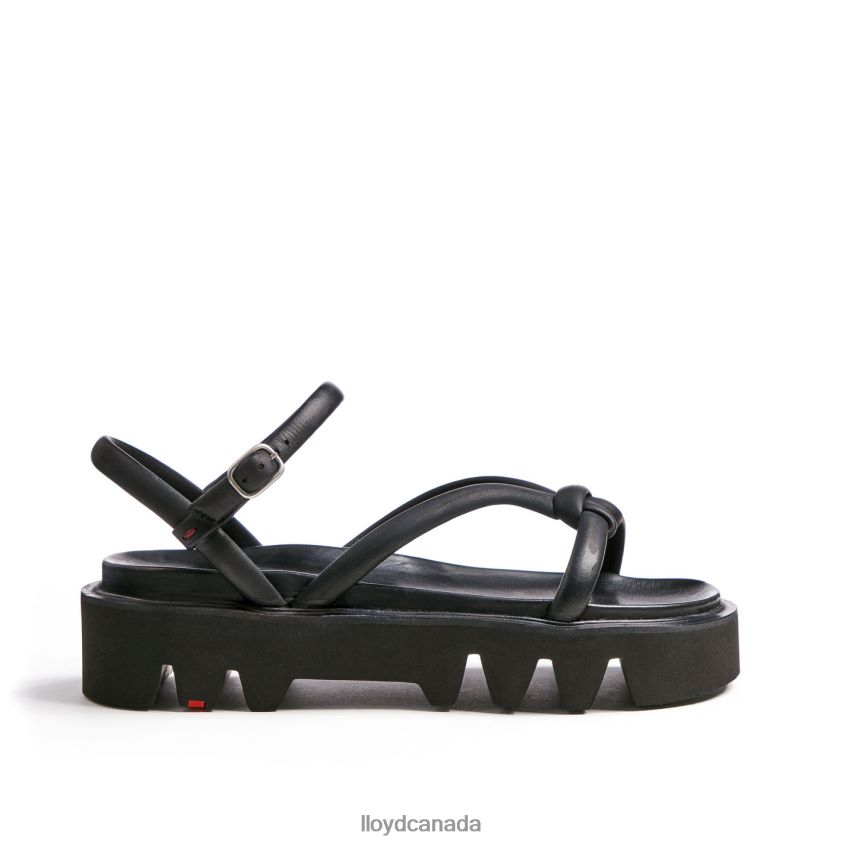 SANDALS LLOYD Women black R084ZF1218 Shoes