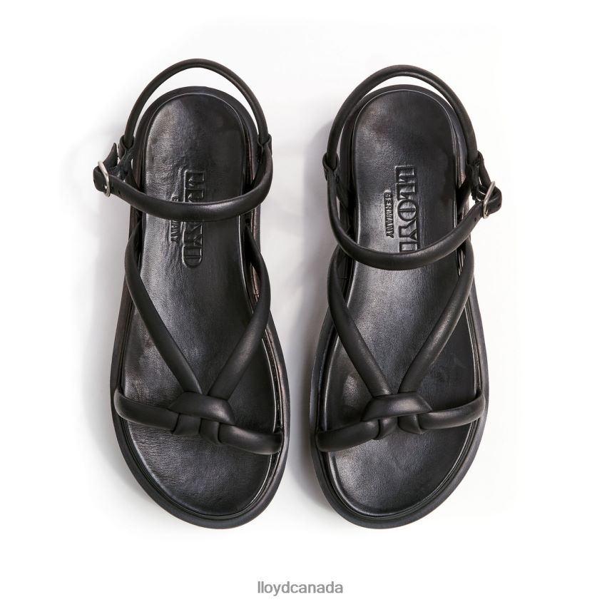 SANDALS LLOYD Women black R084ZF1218 Shoes