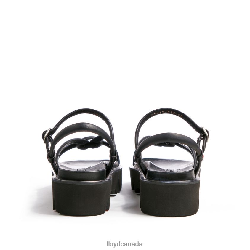 SANDALS LLOYD Women black R084ZF1218 Shoes