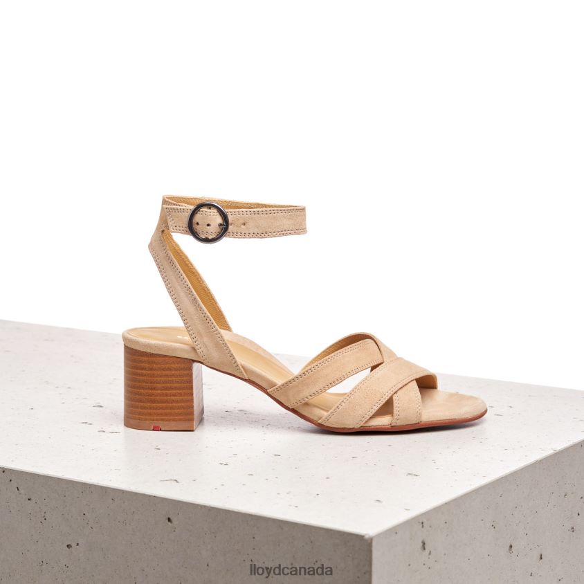 SUEDE SANDALE LLOYD Women beige R084ZF1160 Shoes