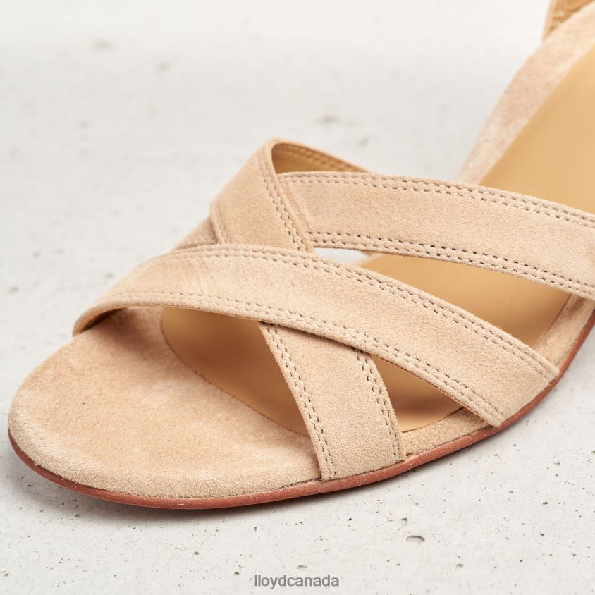 SUEDE SANDALE LLOYD Women beige R084ZF1160 Shoes