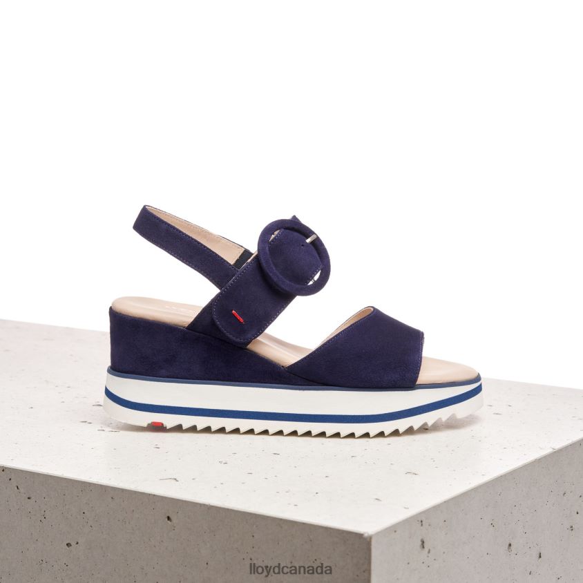 SUEDE SANDALE LLOYD Women blue R084ZF1215 Shoes