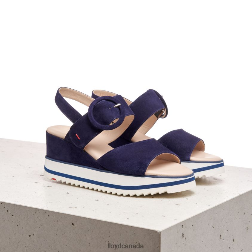 SUEDE SANDALE LLOYD Women blue R084ZF1215 Shoes