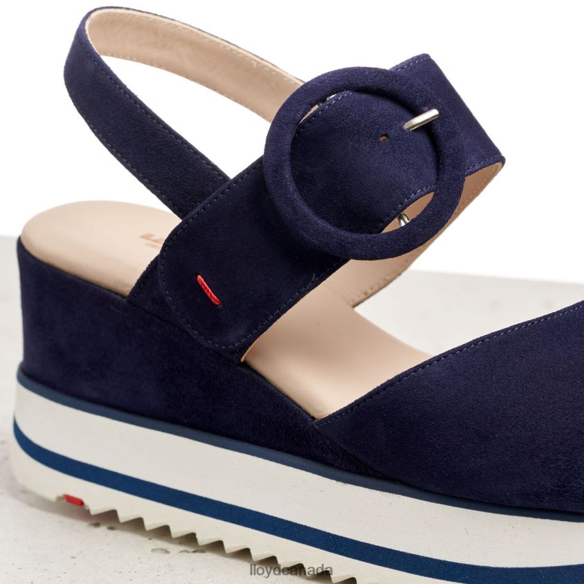 SUEDE SANDALE LLOYD Women blue R084ZF1215 Shoes