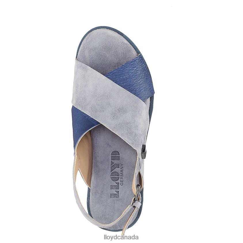 SUEDE SANDALE LLOYD Women blue R084ZF1251 Shoes
