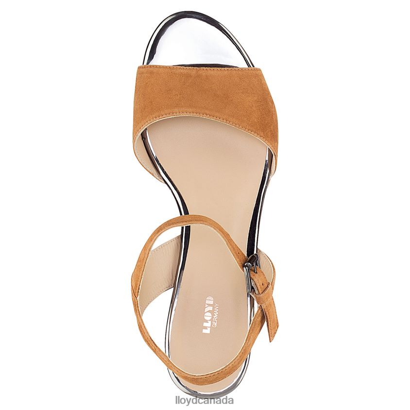 SUEDE SANDALE LLOYD Women brown R084ZF1174 Shoes