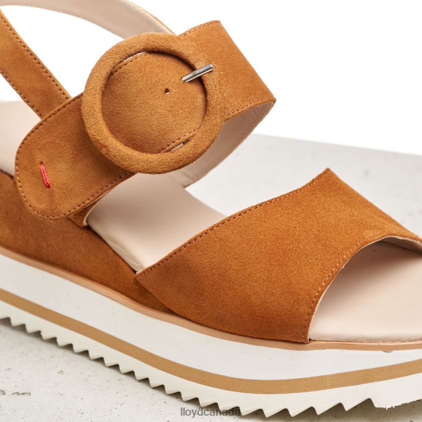SUEDE SANDALE LLOYD Women brown R084ZF1214 Shoes