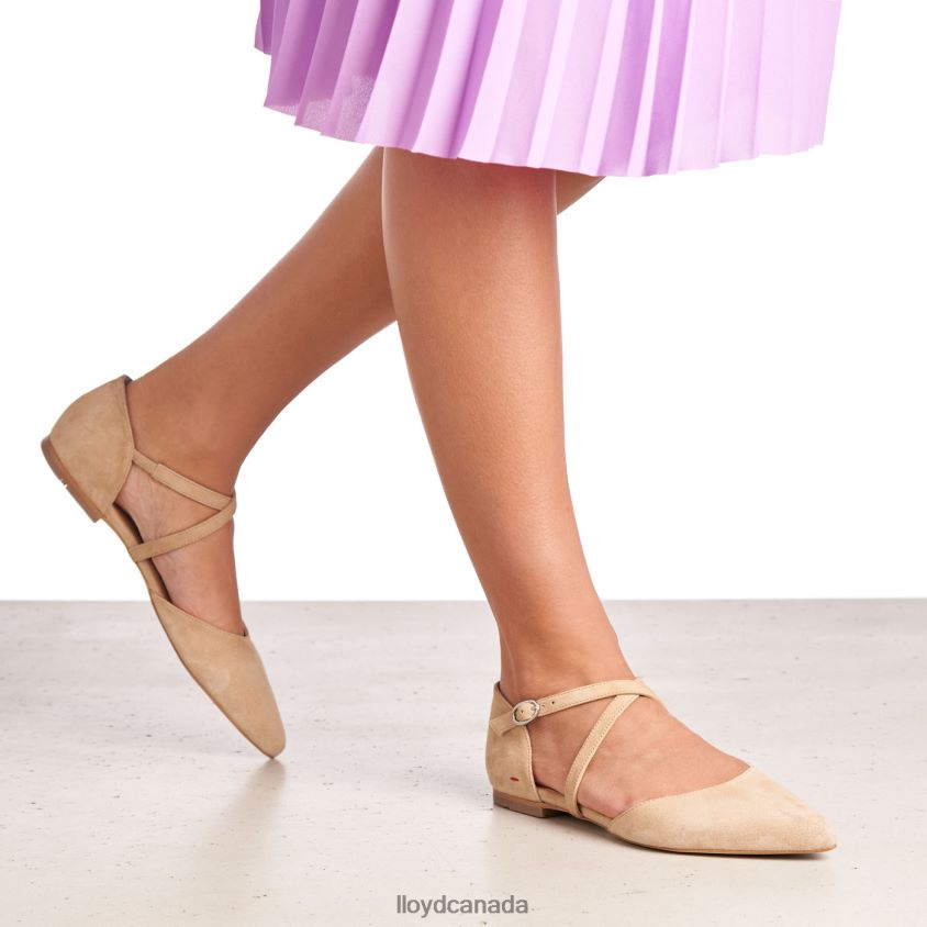 SUEDE SURFACE SANDALE LLOYD Women beige R084ZF1165 Shoes