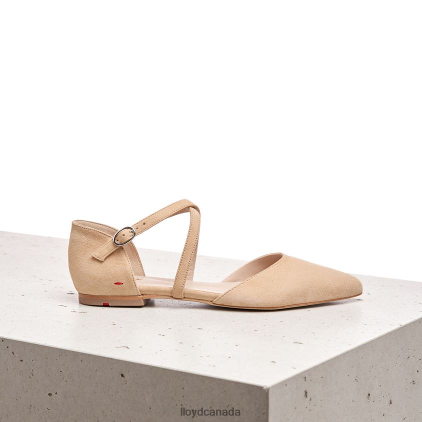 SUEDE SURFACE SANDALE LLOYD Women beige R084ZF1165 Shoes
