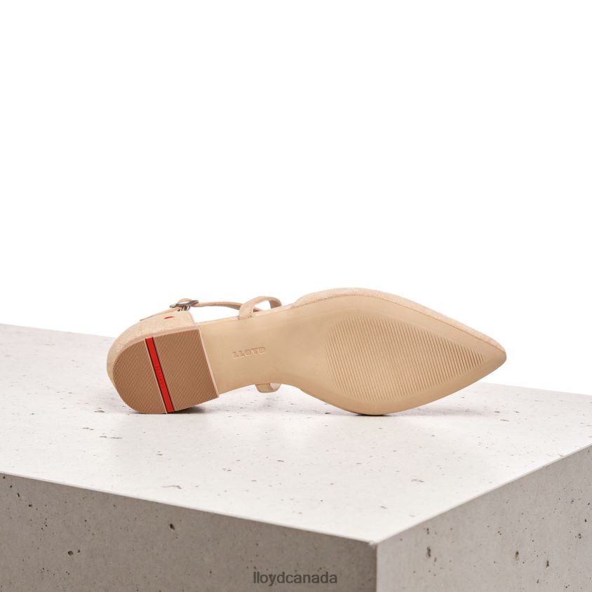 SUEDE SURFACE SANDALE LLOYD Women beige R084ZF1165 Shoes