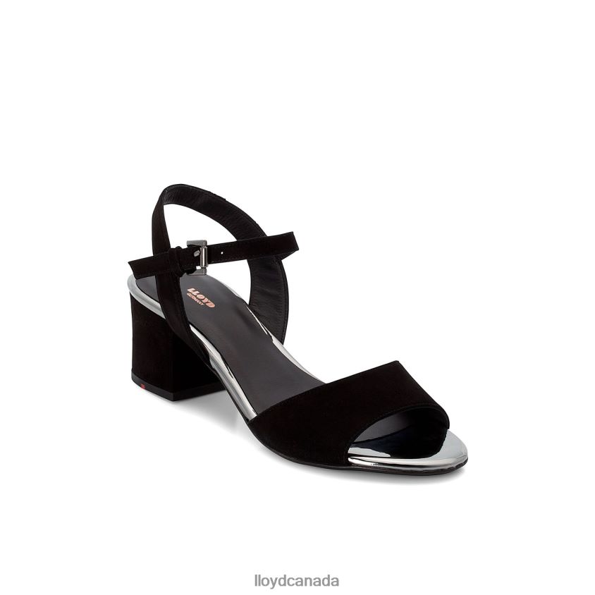 SUEDE SURFACE SANDALE LLOYD Women black R084ZF1173 Shoes