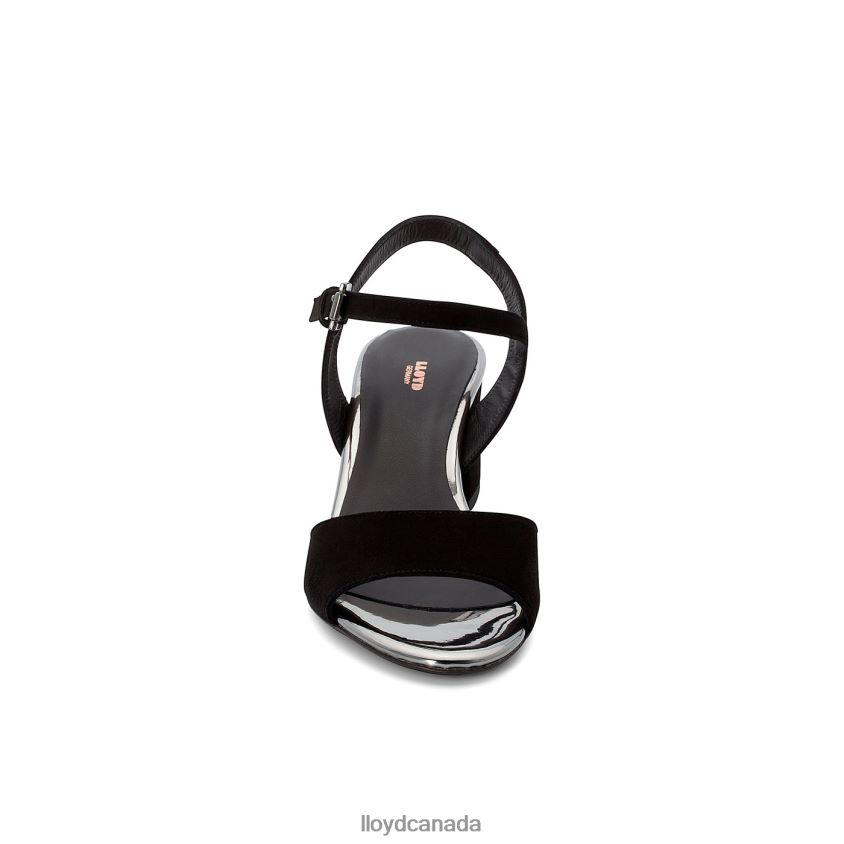 SUEDE SURFACE SANDALE LLOYD Women black R084ZF1173 Shoes