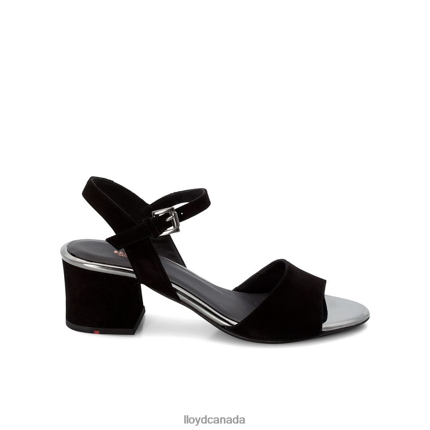 SUEDE SURFACE SANDALE LLOYD Women black R084ZF1173 Shoes