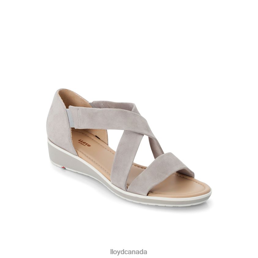 SUEDE SURFACE SANDALE LLOYD Women grey R084ZF1247 Shoes