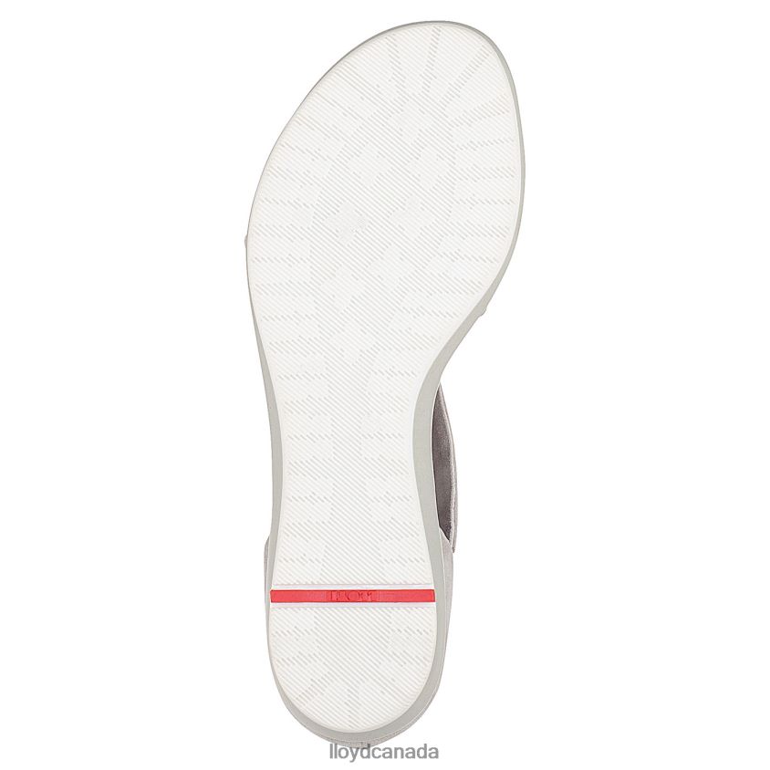 SUEDE SURFACE SANDALE LLOYD Women grey R084ZF1247 Shoes