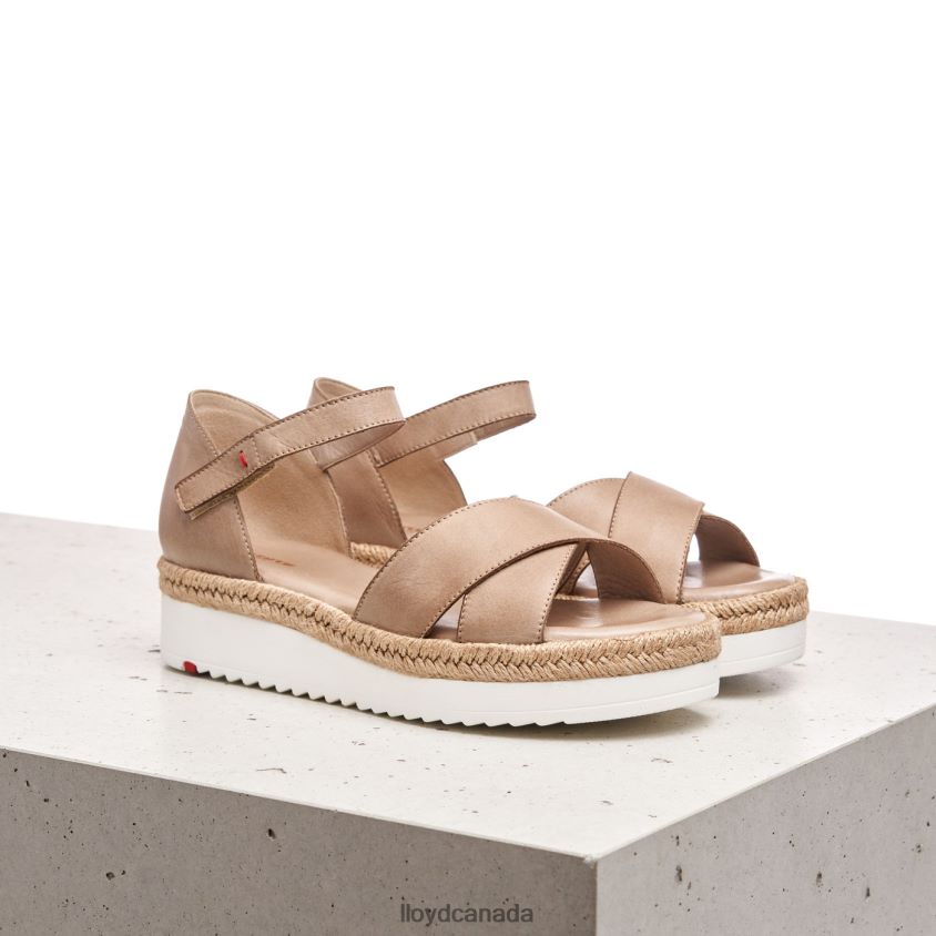 WEDGE SANDALE LLOYD Women beige R084ZF1229 Shoes