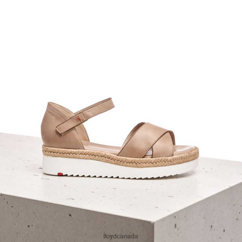 WEDGE SANDALE LLOYD Women beige R084ZF1229 Shoes