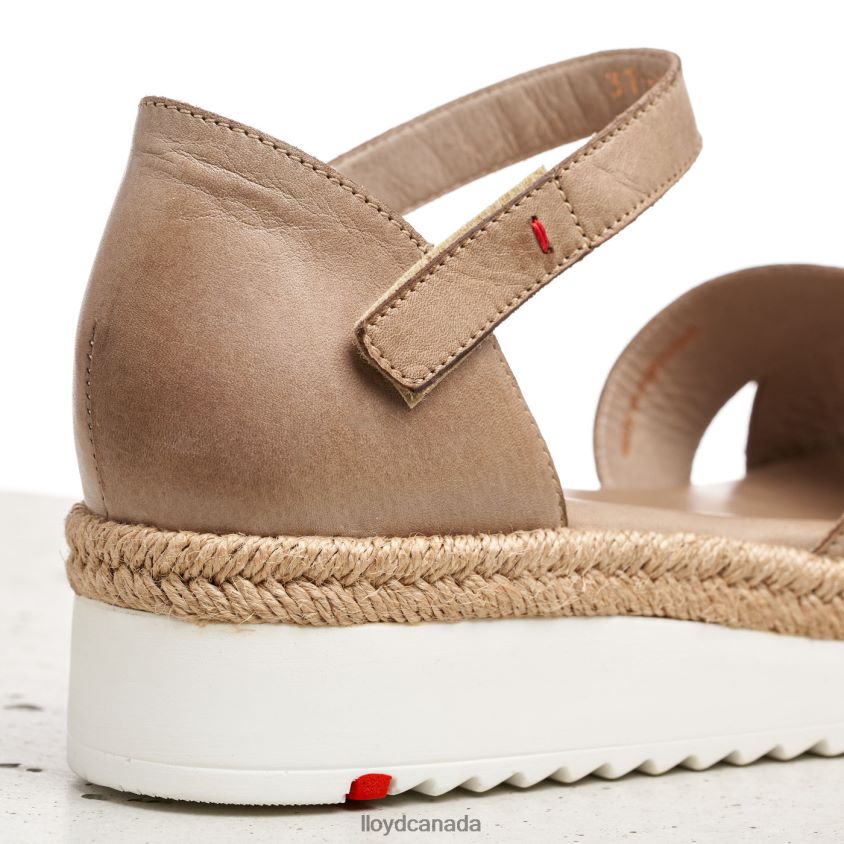 WEDGE SANDALE LLOYD Women beige R084ZF1229 Shoes