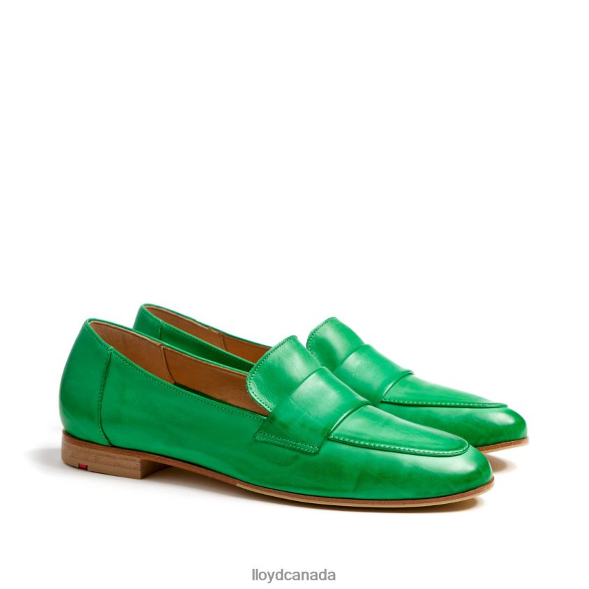 LEATHER SLIPPER LLOYD Women green R084ZF1120 Shoes
